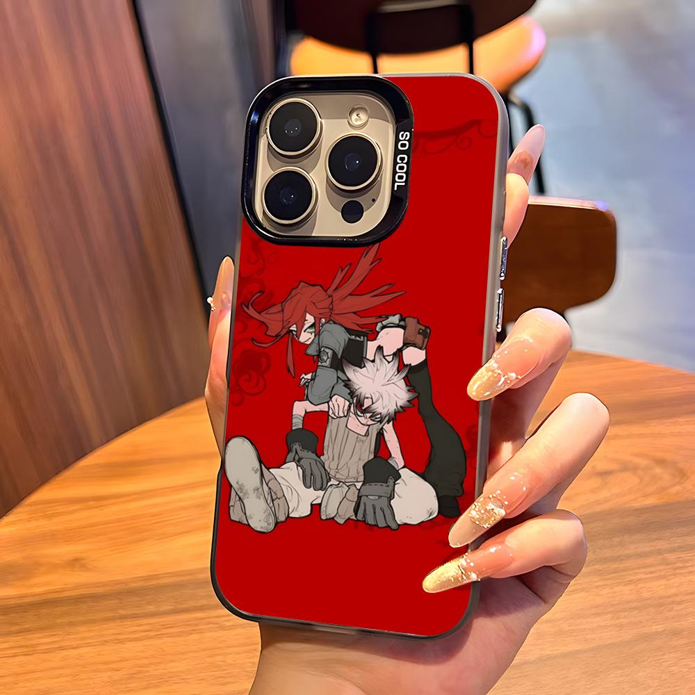 Чехол для телефона Manga G-Gachiakuta для iPhone 17 Air 16 15 14 Plus 13 12 11 Pro 7 8 XS Max XR Серебристый Черный Бампер