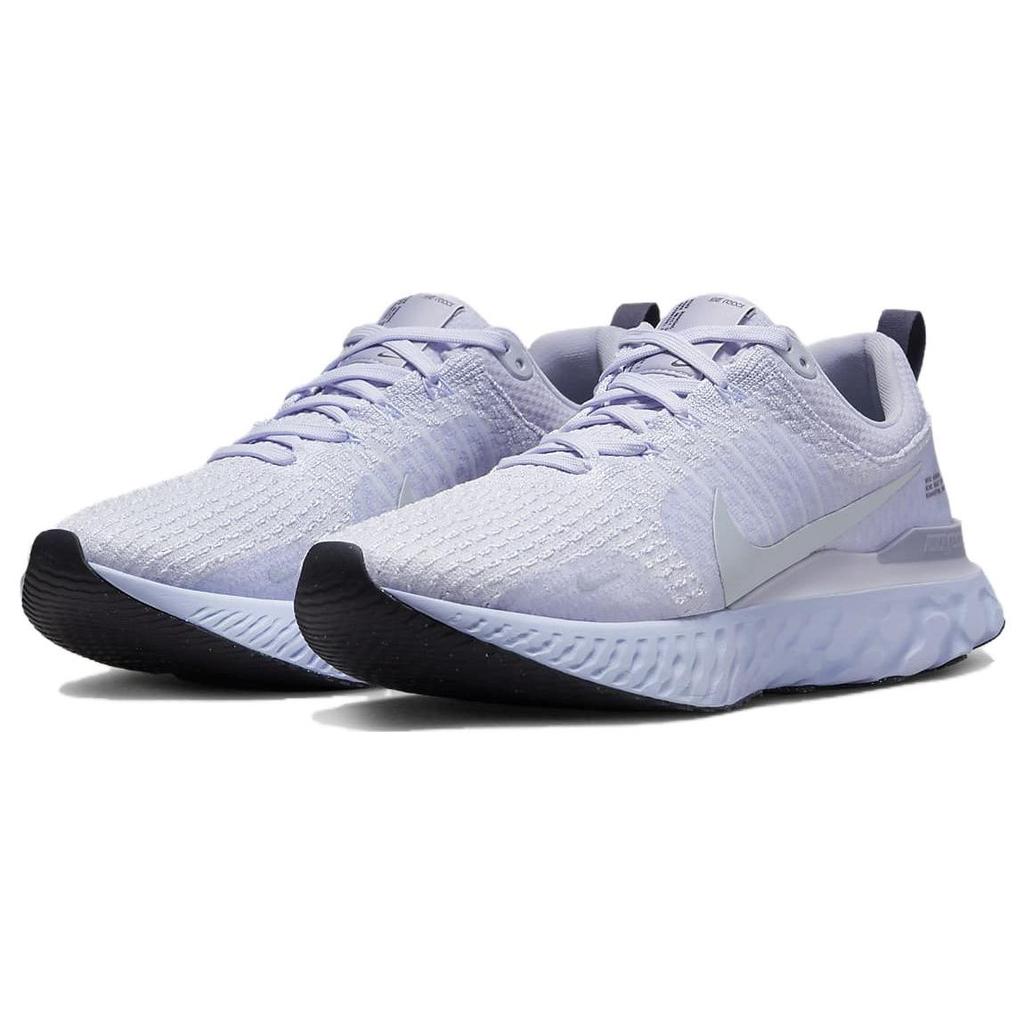 Nike React Infinity Run Flyknit 3 Palest Purple Men Sneakers Oxygen-Purple Gridiron Indigo-Haze DZ3014-500