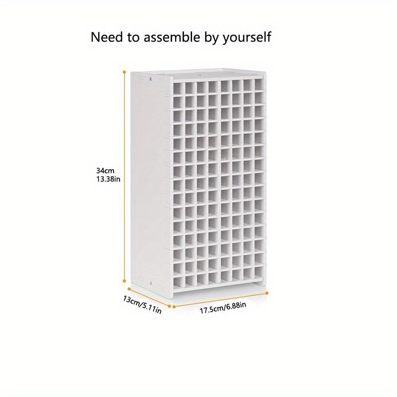 Держатель маркеров большой емкости на 72/120 ячеек со съемными разделителями, подходит для офиса, учебного кабинета и хранения маркеров для рисования.