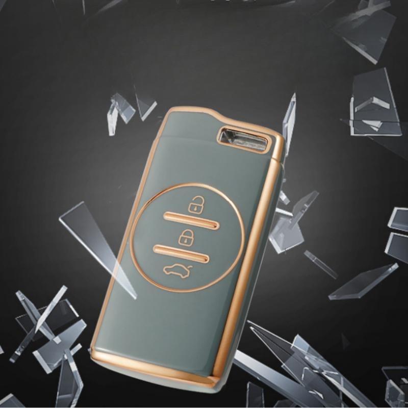 Модный чехол для ключей из ТПУ для Chery Tiggo 8 Arrizo 5 7 Pro EQ7 5x 3x Tiggo 7, умный держатель, кольцо, защитные аксессуары, чехол