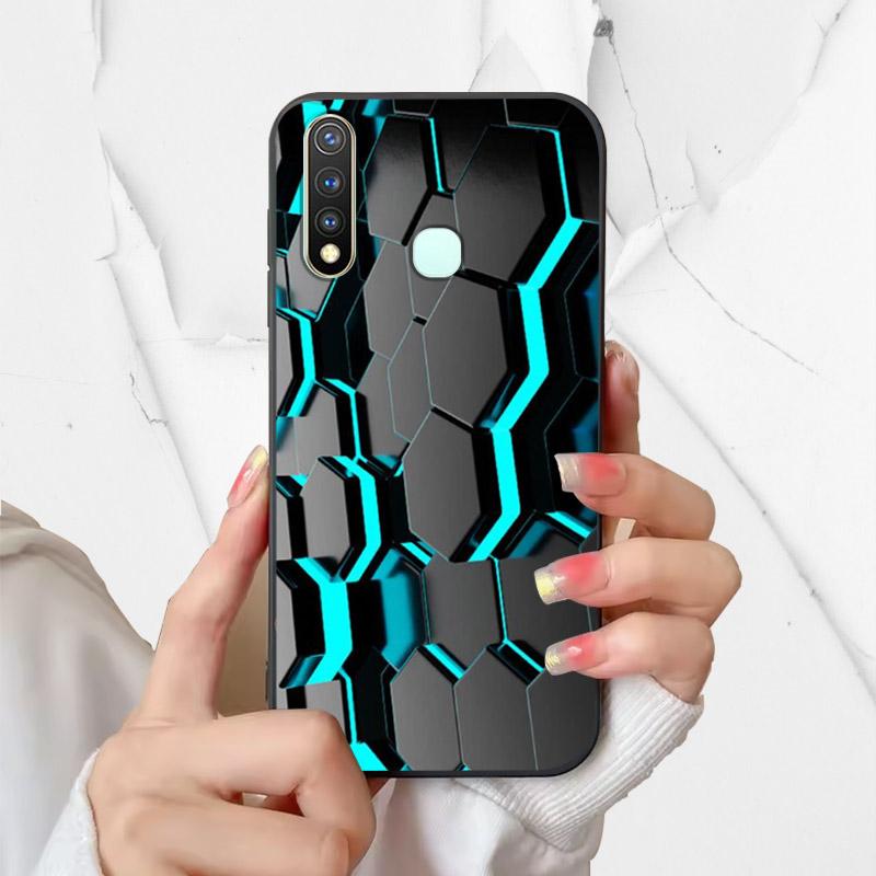 Чехол Для Vivo Y19 Y 19 Чехол Силиконовый Мягкий ТПУ Чехол Для Телефона Для Vivo Y19 1915 VIVOY19 Funda Capa Модный Ударопрочный Корпус Coque