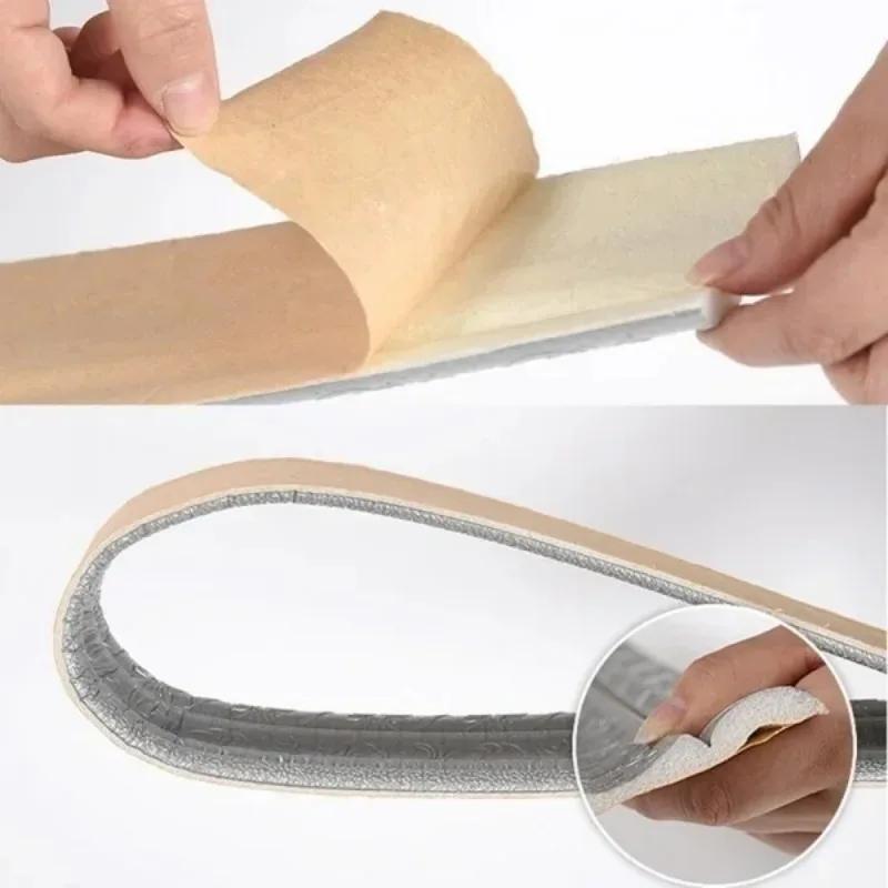 3D Самоклеящаяся Полоса Настенное Украшение Пенопластовая Рамка Полоса с Клеем Линия Талии Обои Водонепроницаемый Плинтус Наклейка на Стену