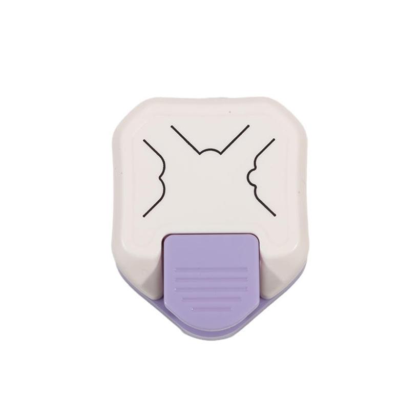 Пластиковый дырокол для скругления углов 3-в-1, инструмент для DIY проектов, дырокол, резак для изготовления открыток, скрапбукинга и фотокарточек, узорный резак для фото