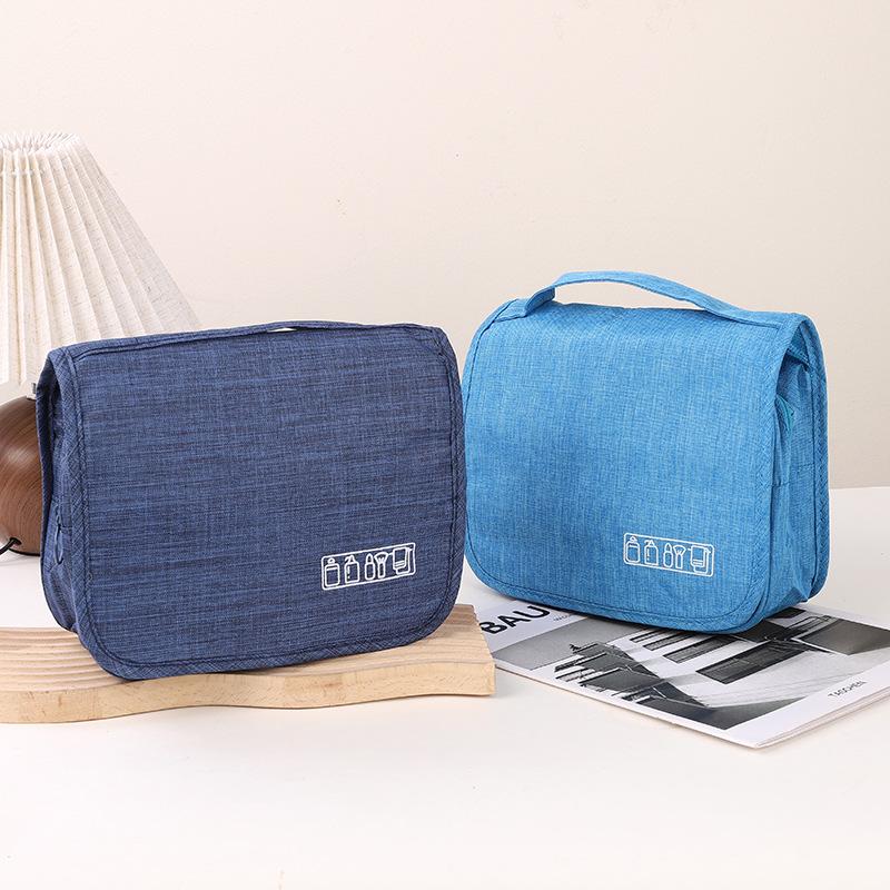 Ткань Оксфорд, мужская деловая портативная сумка для хранения, органайзер для туалетных принадлежностей, женская косметичка, водонепроницаемая подвесная дорожная сумка для мытья