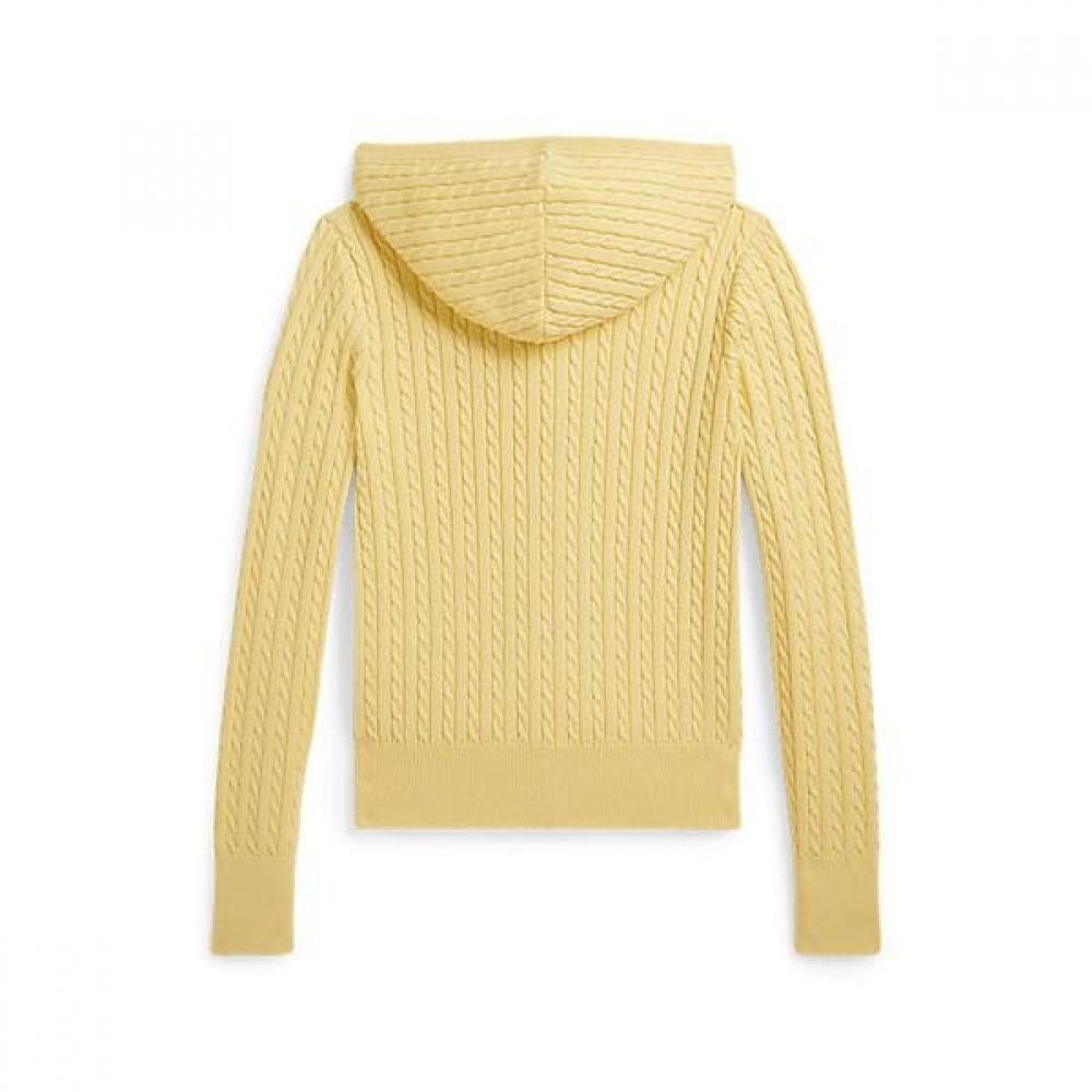 Polo Ralph Lauren Худи на молнии для девочек, хлопок, мини-коса 7-16 лет Cwposweg6820625700