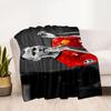 Man United's Player Celebrates Victory Blanket Soft Warm Cozy Great for Office Chair Bed Seaside All-Season Use Digital Print
