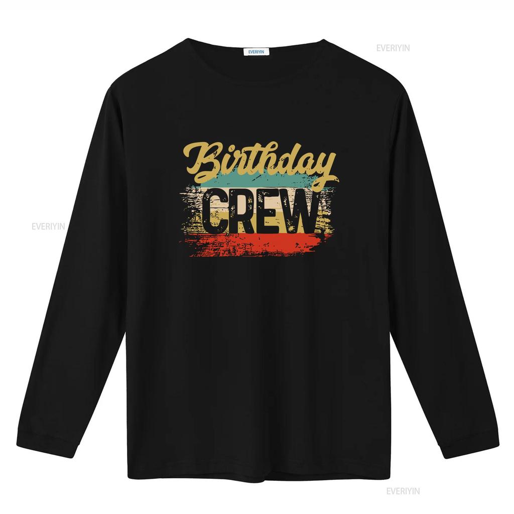 Mens Vintage Birthday Crew T Shirt Squad Fifty Party Grunge Bday Soft Matching Man vintage Washed graphic Slightly Unisex