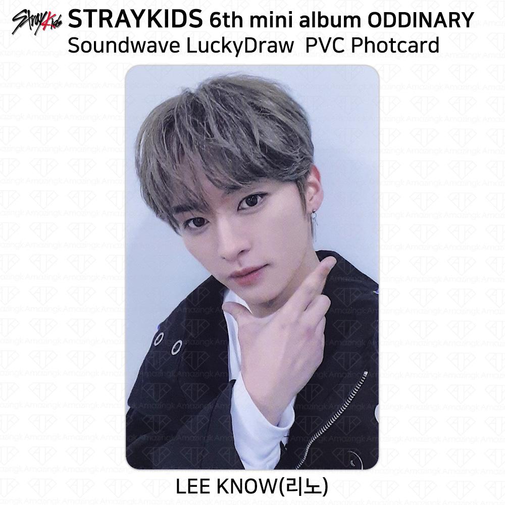 Stray Kids Шестой мини-альбом Oddinary SoundWave Lucky Draw Фотокарточка Polaroid KPOP