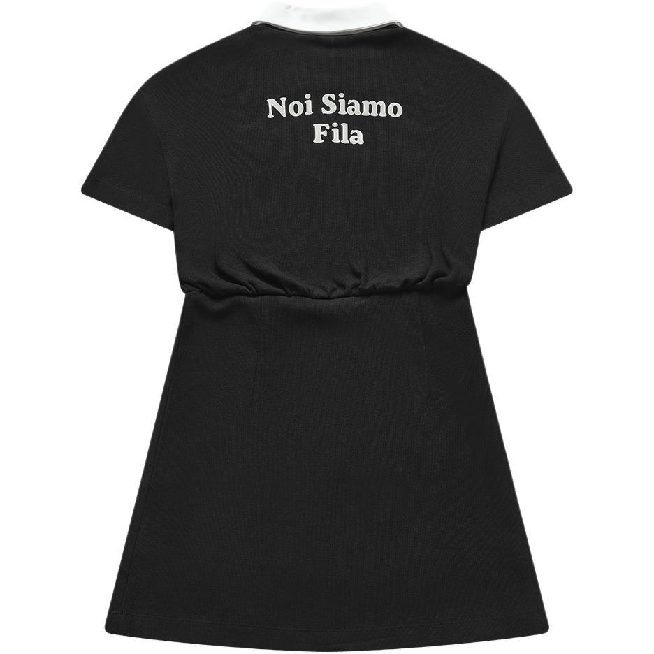 FILA FUSION Short Sleeved Dress Women's Jet Black T11W33330-1A