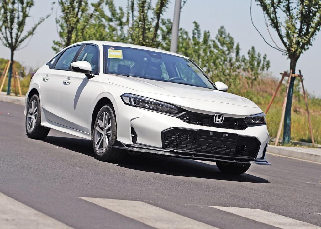 Передний сплиттер и губа для Civic 11.5 поколения 2025 года, установка без сверления, неразрушающая посадка.
