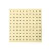 3Sheets 1-100 Clear Number Stickers For Nail Polish Gel Varnish Manicure Marking Tool