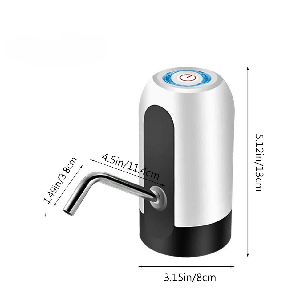 Water Dispenser Pump Portable Electric Water Dispenser  for 5 Gallon Bottles USB Rechargeable Water Bucket Tool Carboy Bar