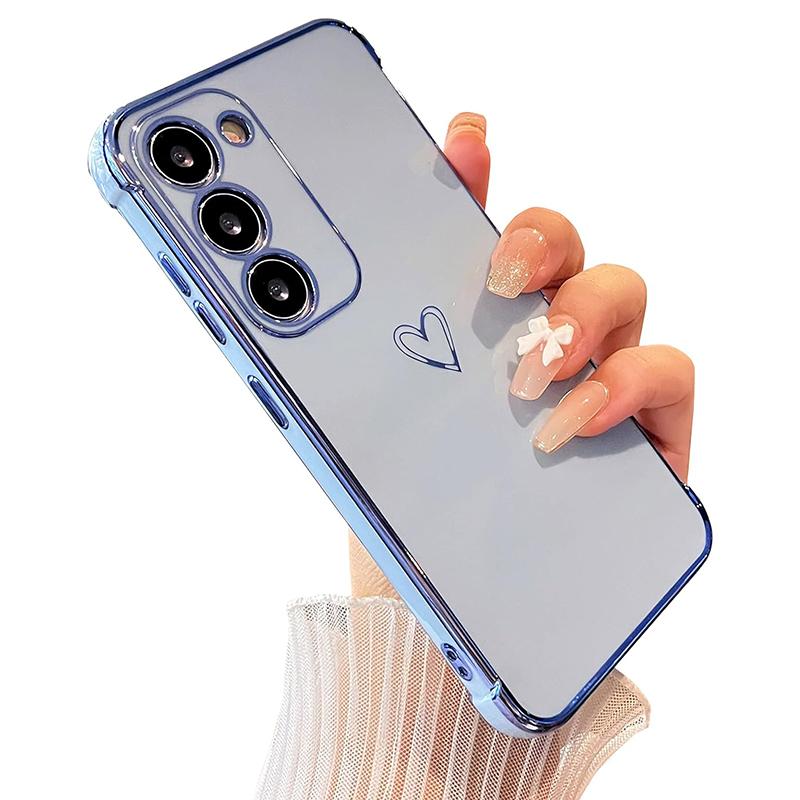 Роскошный чехол с покрытием для Samsung Galaxy A14 A34 A54 A24 A04S A12 A23 A33 A54 A12 A52 A24 Электроplated Силиконовый Мягкий Чехол Fundas