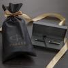 Шариковая ручка PARKER Sonnet Matte Black GT Medium Point Oily Wrapping Bag с логотипом бренда Подарочная коробка Подарок Роскошь Официальный Регулярный Импортный