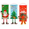 Christmas Flags, Christmas Hanging Cloths, Hanging Banners, Shopping Malls, Party Stores, Hotels, Home Decoration Wall Coverings