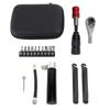 Ratchet Wrench Screwdriver Set Magnetic Bit Holder Aluminum Alloy Ratchet Screwdriver Tool Set with