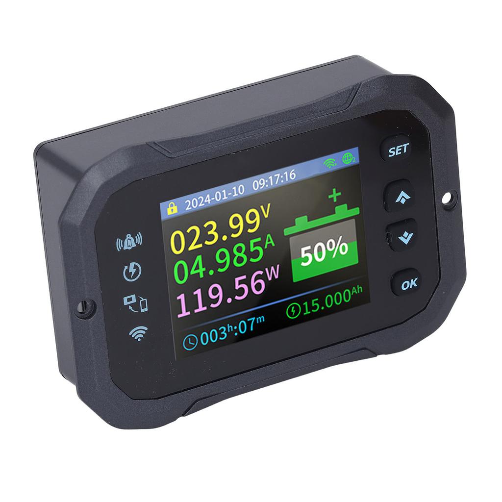 Кулонометр для автофургона, Wi-Fi, пульт дистанционного управления, емкость аккумулятора, вольтметр 10-100 В 100 А