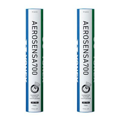 Воланы для бадминтона YONEX Aerosensor 700 x 2 набора (12 шт.) AS700-2SET (4)