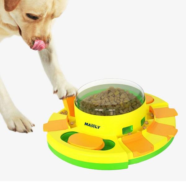 Maxley Puppy Nose Work Intelligence Развивающая игрушка-головоломка с едой, зеленая