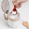 Mini Natural Wooden Spoon Scoop Tea Coffee Condiment Salt Seasoning Sugar Spoon Ice Cream Spoon