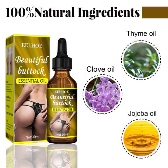 30ml Butt Enhancement Oil Painless Safe Easy To Absorb Beautiful Buttock Essential Oil for Women