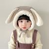Cute Baby Beanie Cap Fleece Ear Protection Hat Lovely Rabbit Ear Hat  Boys Girls