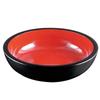 Soba New Kneading Red and Black 2 Shaku Diameter X Made In Japan J-Kitchens Dish, Bowl, Thick, Interior, (1.2 Ft) 35.8 9.5 Cm,