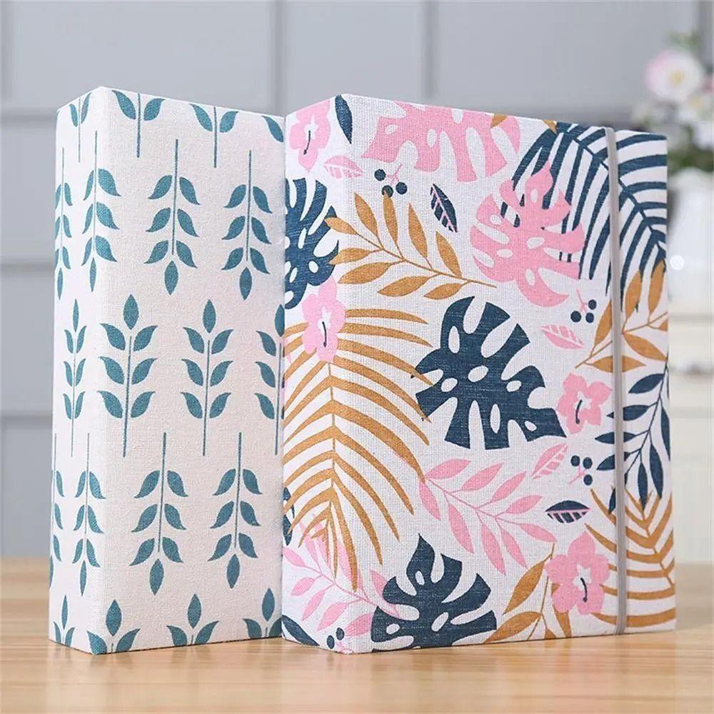 Fabric Cover Memorial Booklet 6 Inch Photocard Holder Scrapbooking Album Memory Album  Anniversary