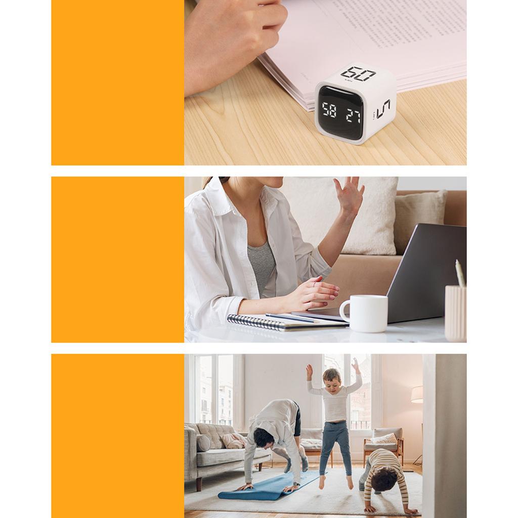 Таймер для обучения Кухонный таймер обратного отсчета Цифровой будильник Ручное управление временем