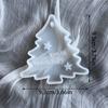 Christmas Tree Silicone Mold for Aromatherapy Wax Snowflake Elk DIY Aroma Gypsum Plaster Silicone Mould For Xmas Hanging Pendant