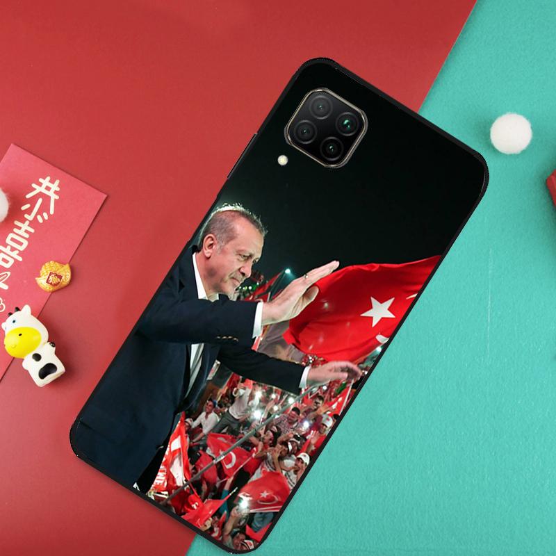 Президент Турции Реджеп Тайип Эрдоган Для Huawei Nova 11 Pro 9 10 SE 7i 8i 11i 12i Y73 Y72 Y61 Y91 Y90 Y70 Y60 P30 P40 Lite Чехол