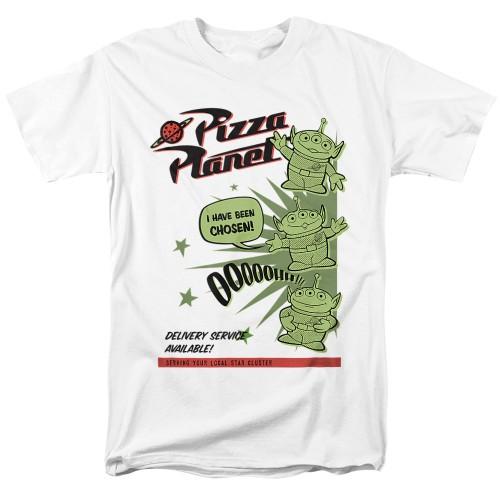 Toy Story Mens Pizza Planet Alien T-Shirt