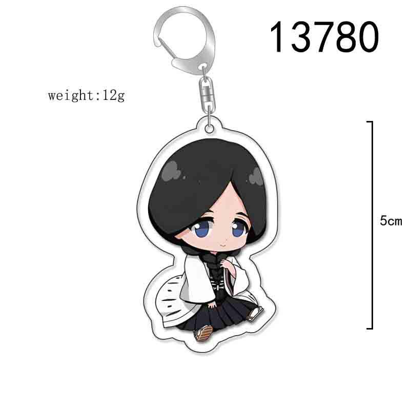 Брелок Bleach: Двусторонний акриловый кулон с Ичиго, Рукией, Айзеном