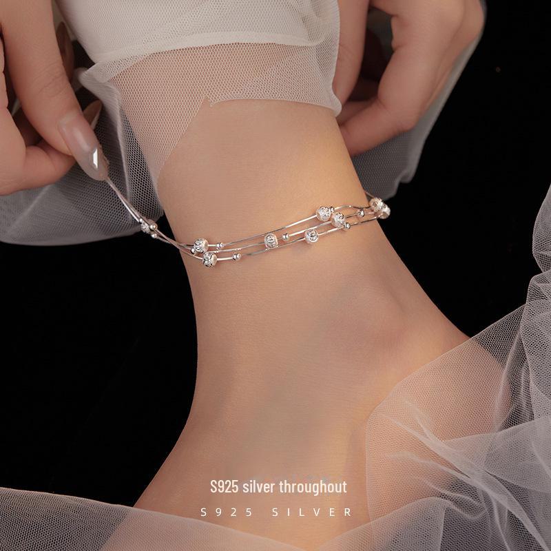 Браслет на щиколотку Banyan Tree S925 Silver Three Lives - новый роскошный женский подарок в китайском стиле