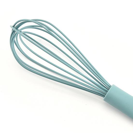 Egg Whisk Useful Hanging Hole Long Lasting Manual Silicone Cream Stirrer Milk Mixing Tool Kitchen Gadget