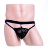 Mass Production of a Variety of Sexual Perspective Hollowed-out Black Thongs Men's Sexy Thongs