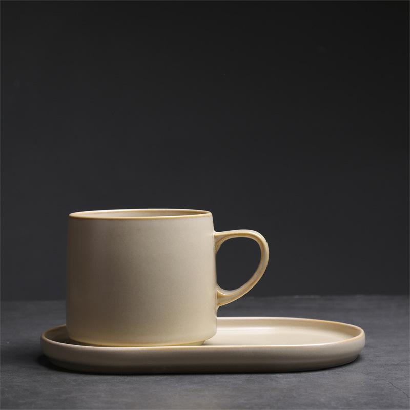 Керамическая чашка для завтрака, высококачественная пара, чашка для воды, грубая керамическая чашка для кофе, ретро-креативная чашка
