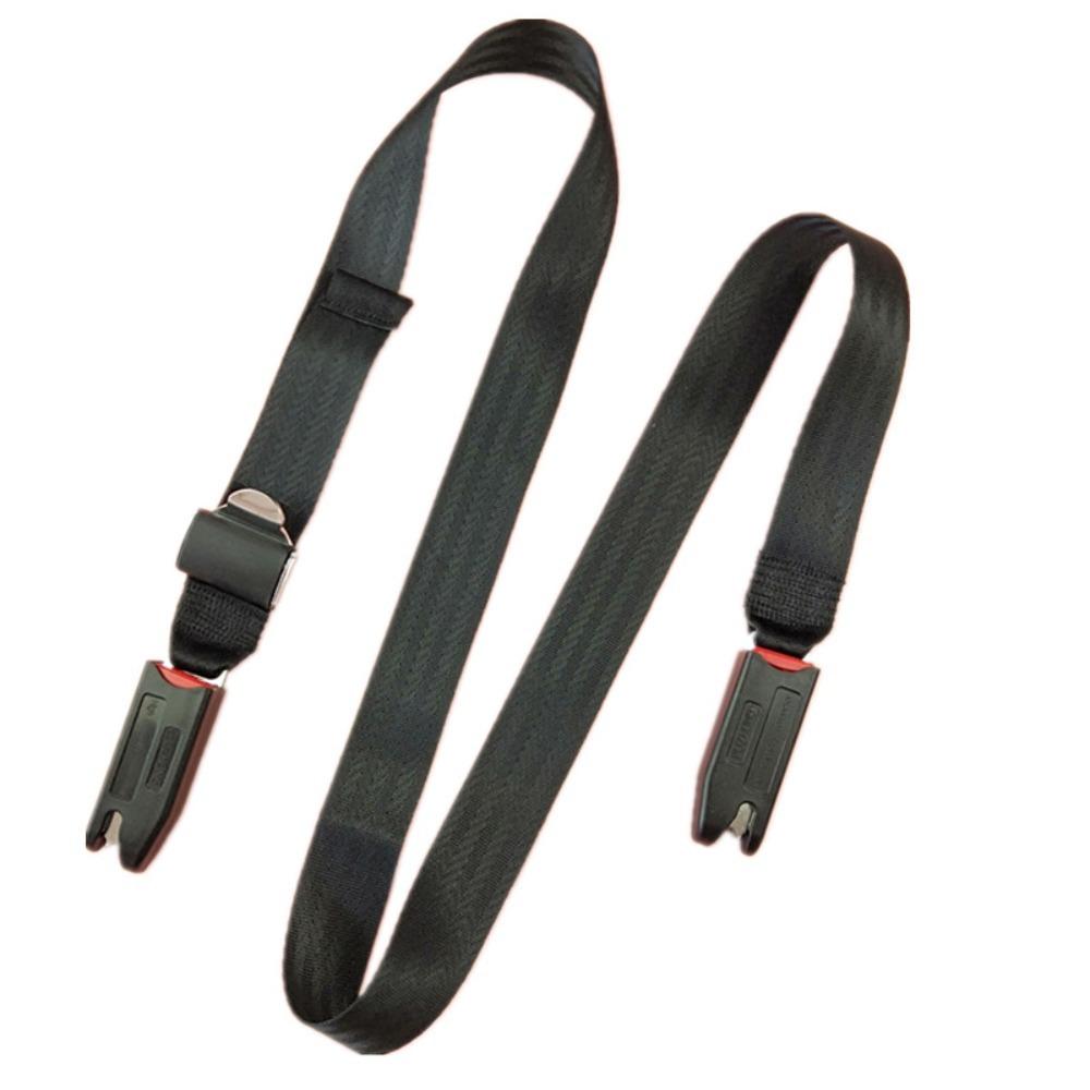 Adjustable Seat Fixing Band 2-point Strap Interface Connection Strap Children