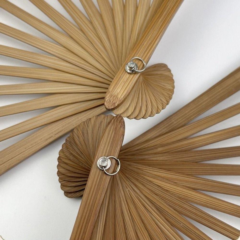 Foldable Folding Hand Fan Cotton Linen Handheld Fan New Chinese Style Fan Traditional Events