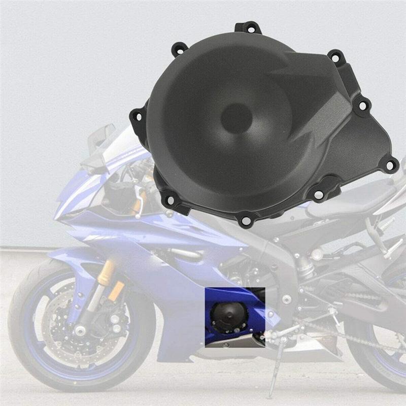 L17A-Motorcycle Left Engine Stator Crankcase Cover Left Engine Stator Crankcase Cover Fits For YZF R6 YZFR6 YZF-R6 2006-2