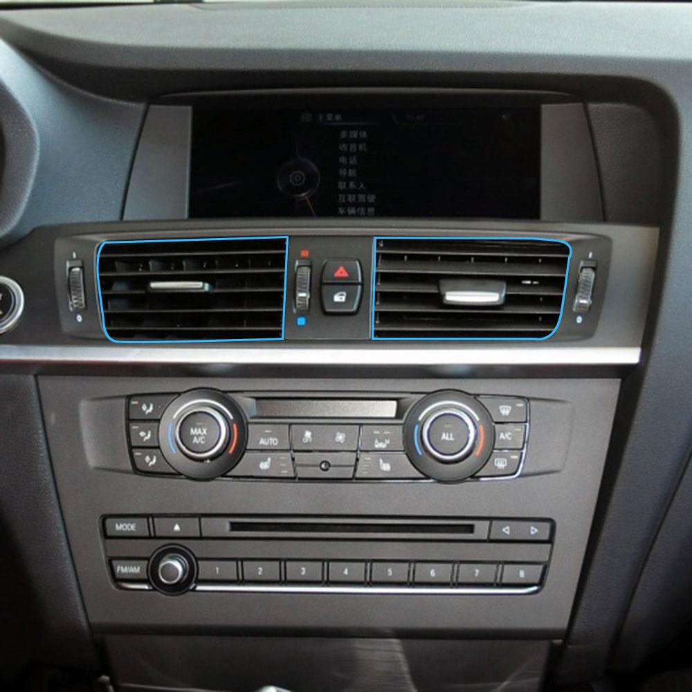 Приборная панель автомобиля, передняя центральная система кондиционирования, вентиляционная решетка переменного тока, розетка, скользящий зажим, ремонтный комплект для BMW X3 X4 F25 F26