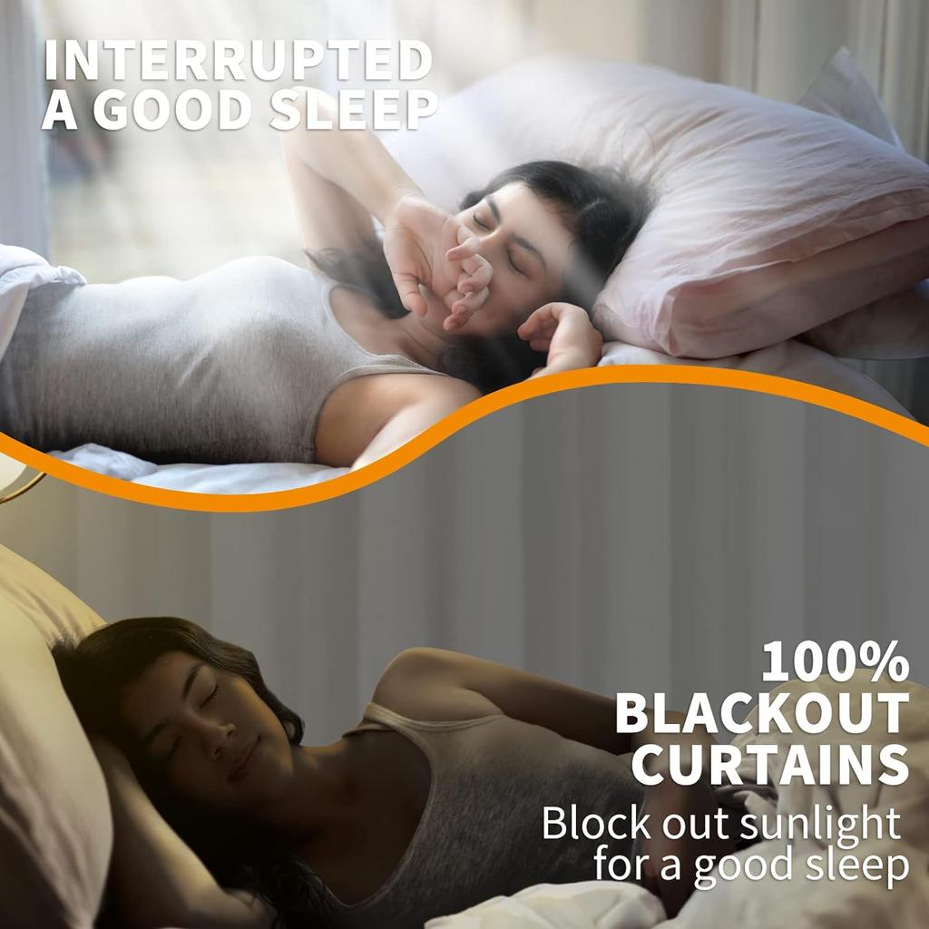 Шторы с цветочным и подсолнечным принтом, черный шелк, светонепроницаемые шторы, подходят для спальни, гостиной, кабинета, 2 штуки