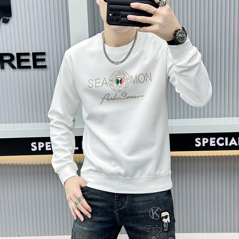 2023 Роскошный европейский мужской свитшот: Высокий класс, Уличная одежда, Коллекция Весна-Осень