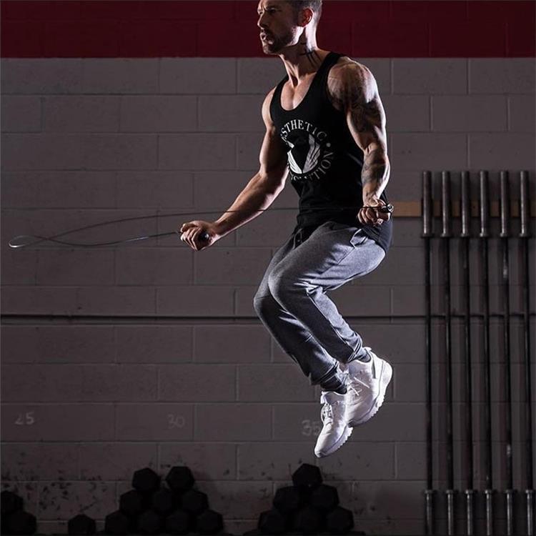 Мужские фитнес брюки для похудения: Весенне-осенняя тренировка, Повседневный бег, Длинные брюки