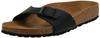 Birkenstock Madrid Sandals EU Size 38 (Narrow Width), Birko-Flor Black, (24.5cm)