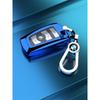 Compatible BMW Key Case for X3, X4, 1, 3, 5, & 7 Series - Decorative Key Shell & Chain