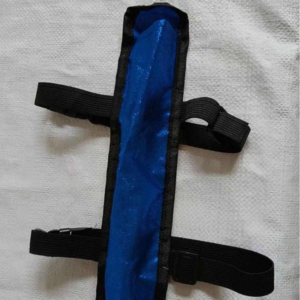 with Waist Belt Fan Holder Adjustable Strap Dancing Fan Pouch Kung Fu Fan Bag Tai Chi Practice