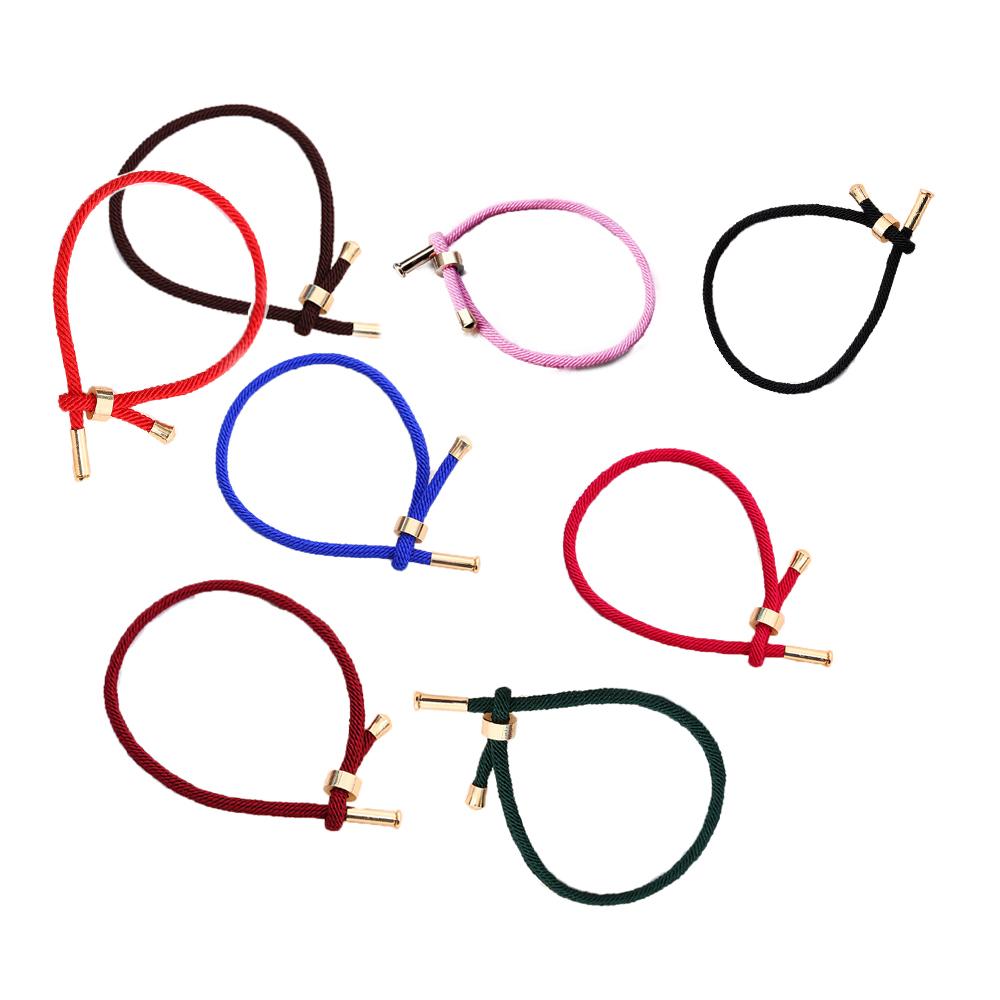 День Миланская Веревка Плетение Веревки Однотонные Женские Пояса Браслеты Дружбы Нить Парные Браслеты