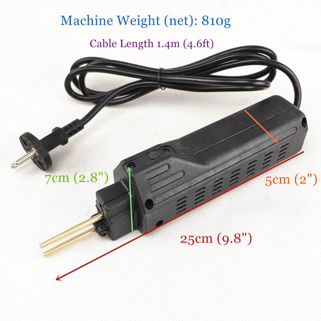 Горячий степлер, автомобильный бампер, обтекатель, сварочный аппарат, пластиковый ремонтный комплект, портативные инструменты для ремонта пластика