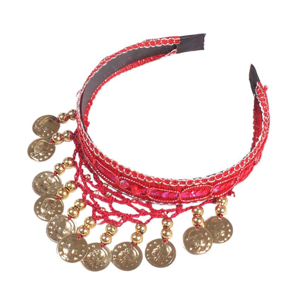 Костюмы для восточных танцев Головные уборы Аксессуары для сценических выступлений Индийский танец Вставляемый в прическу